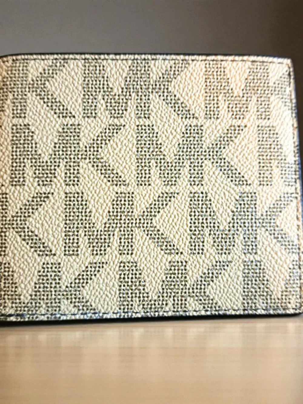 Michael Kors Brown/Tan & Beige Slim Billfold Wallet Bundle Set